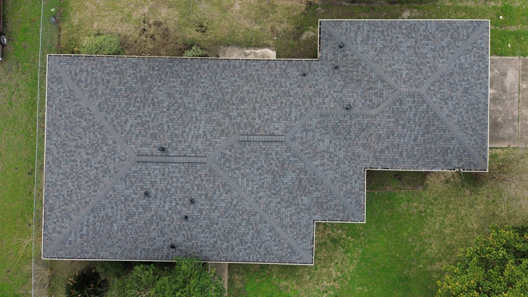 Owens Corning Duration shingles in Williamsburg Gray